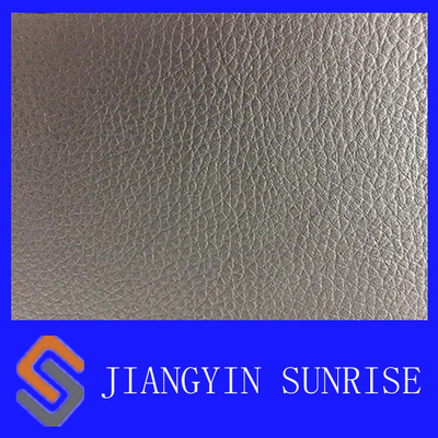 Health Black PU Sofa Synthetic Leather 0.8mm Thickness Approved EN