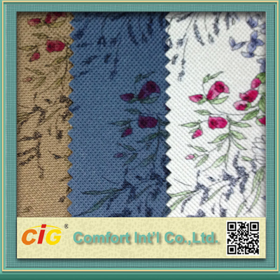 Multicolor Printing Pvc Artificial Leather for Furniture Decorative
